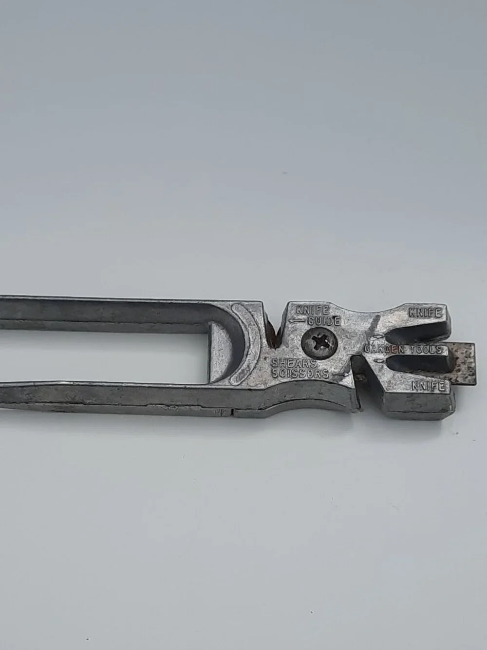Vintage Sharpening Multi Tool Made in USA Knife Shears Garden Tools-ST